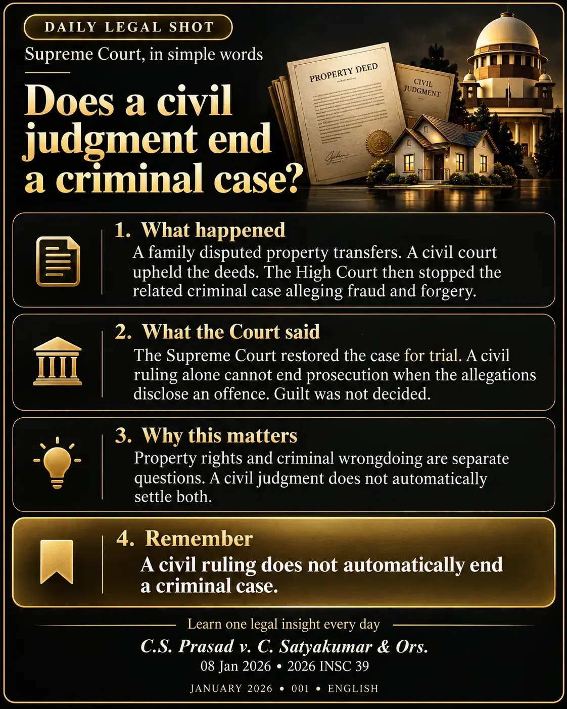 Legal flash card